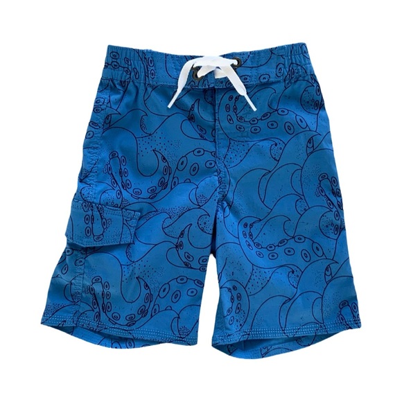 Hanna Andersson Octopus Swim Trunks Size 3 - Picture 1 of 3